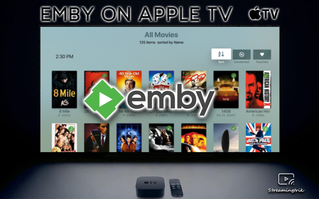 Emby on Apple TV