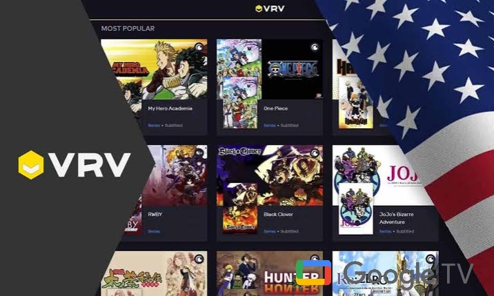 VRV on Google TV