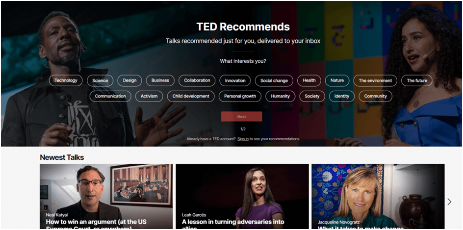 Ted Official Website