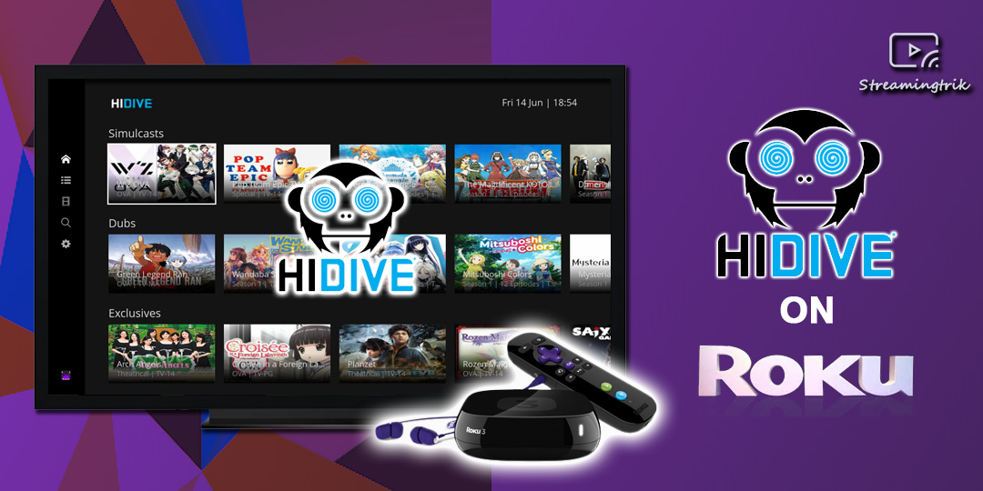 How to Add HIDIVE on Roku TV [From Phone & PC]