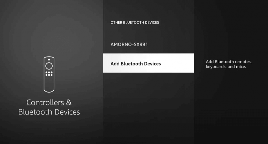 select Add Bluetooth Devices.