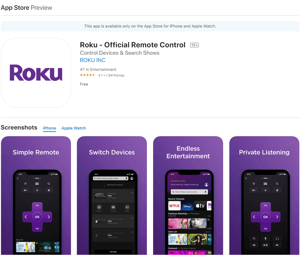 download Roku 
