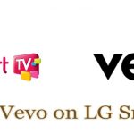 Vevo on LG Smart TV