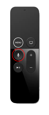 How to Turn On Dark Mode on Apple TV-Press Siri