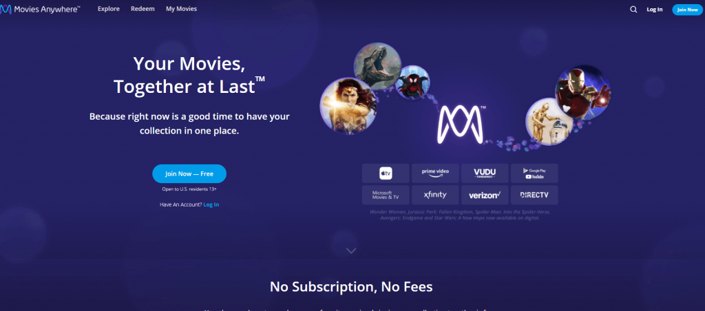 Sign in and watch Movies Anywhere on Sony Smart TV
