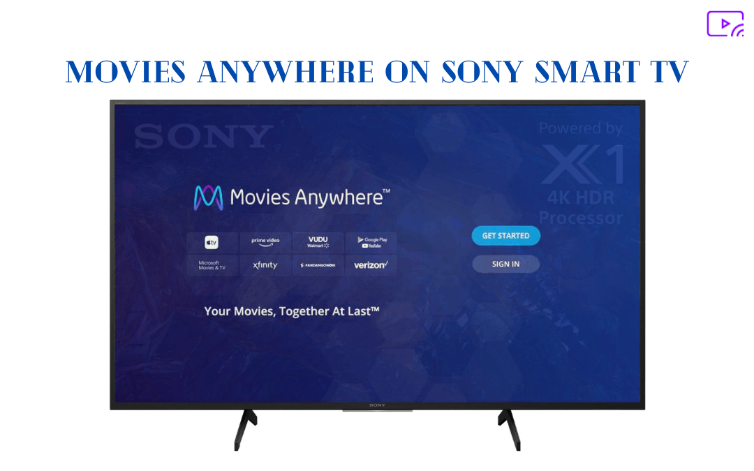 Movies Anywhere on Sony Smart TV