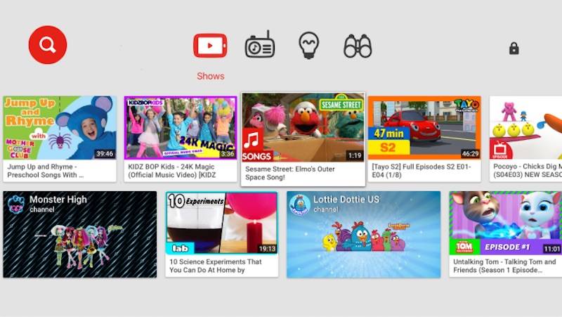 Watch YouTube Kids on TV using Chromecast with Google TV
