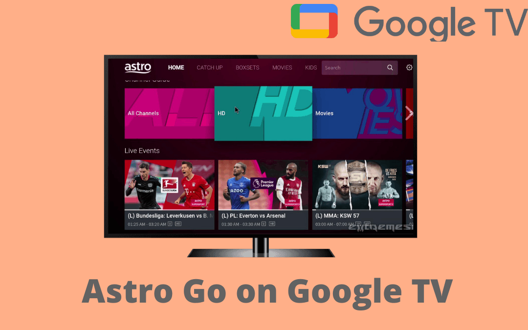 Astro Go on Google TV