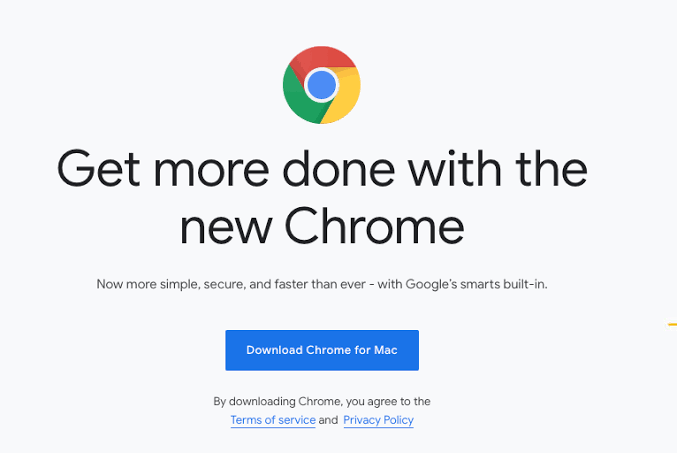 Download Chrome for Mac
