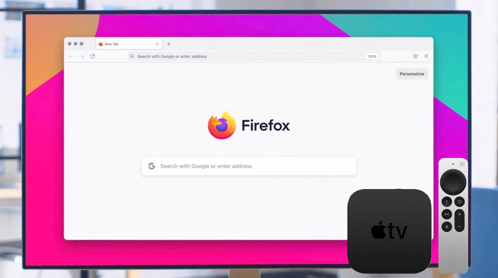 Firefox on Apple TV