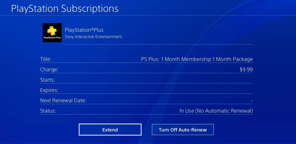 How to Cancel PlayStation Plus Subscription- click Turn off auto-renew