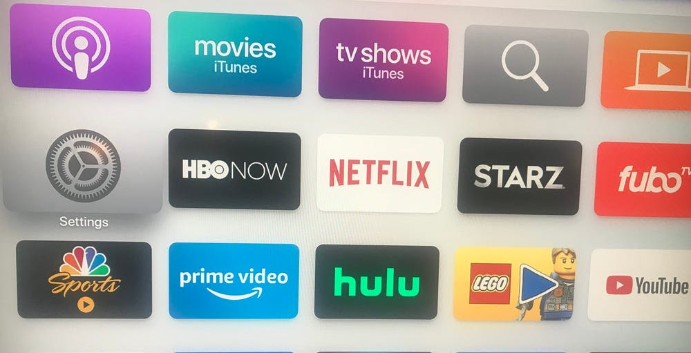 How to Cancel Apple TV Subscription - select settings 