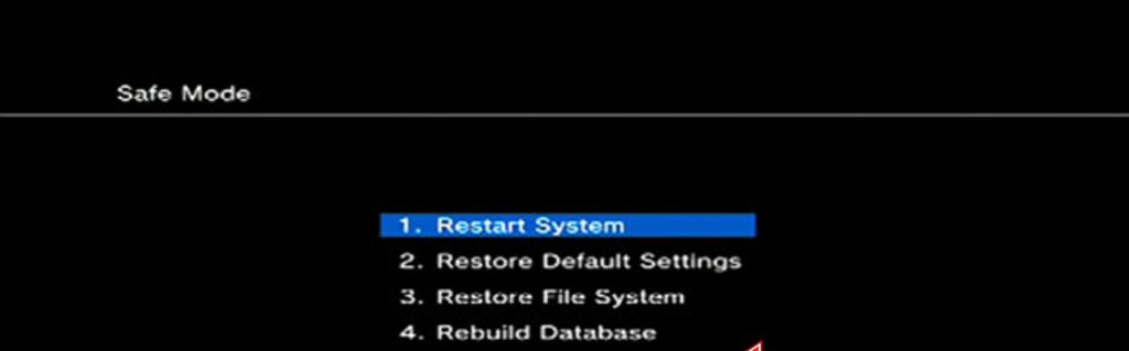 PlayStation Error Code 8002A537 - Restart System