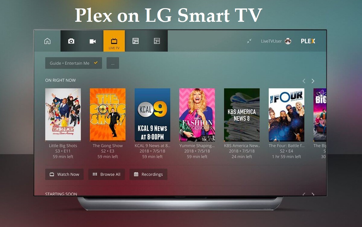Plex LG Smart TV