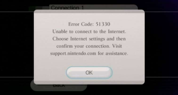 Wii Error Code 51330
