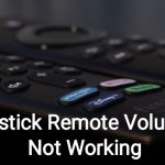Firestick Remote Volume Not Working