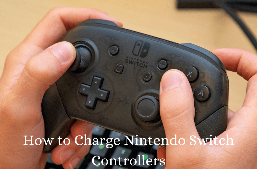 learn to charge the nintendo switch controllers