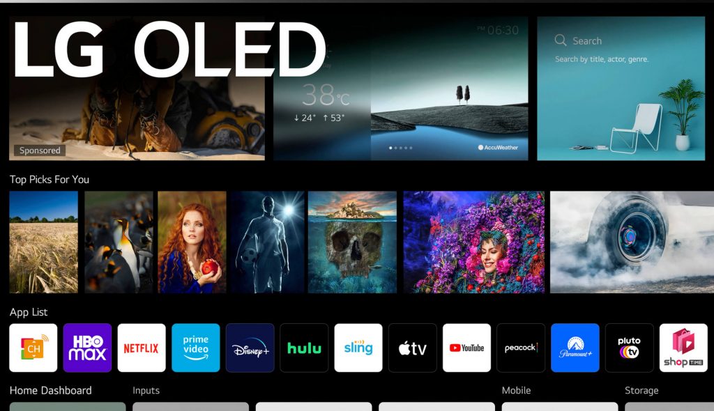 Hulu on LG Smart TV 