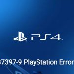 WS-37397-9 PlayStation Error Code