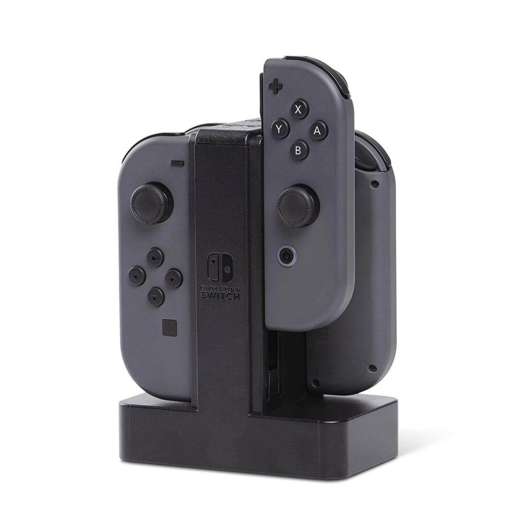 use the charging dock to charge the Joy-Con
