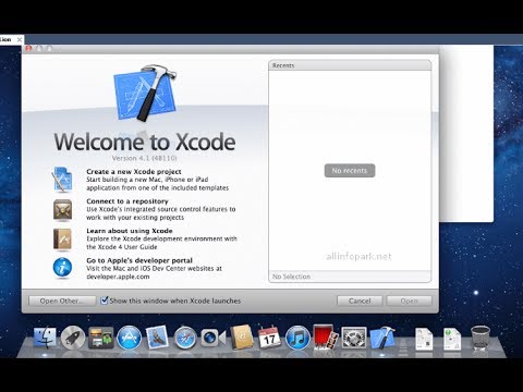 How To Take Screenshot On Apple TV - opening Xcode