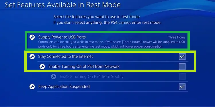 Turn on PS4 from Network.