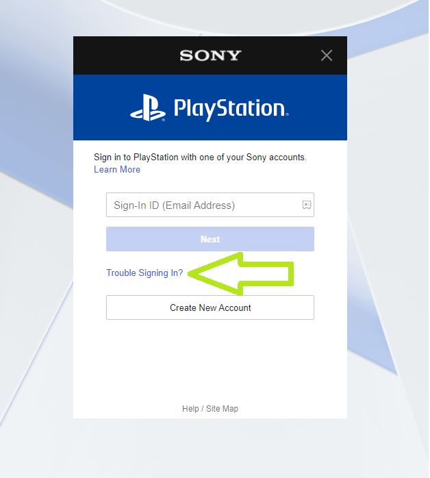 Trouble Signing in to Change Email on PlayStation Account