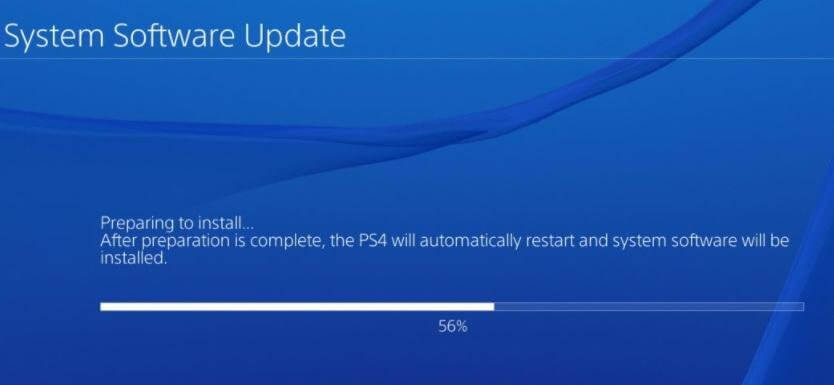 update firmware if you get playstation sign in error