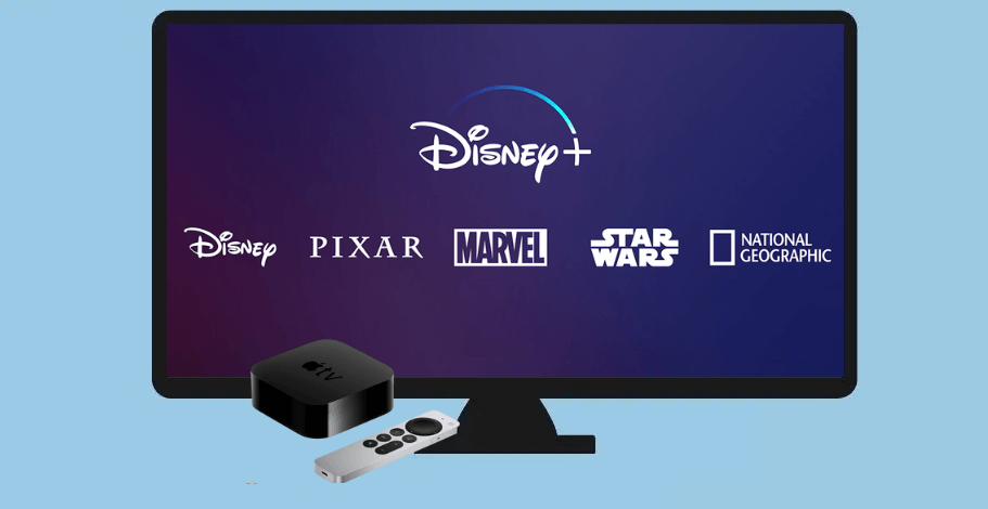 Disney Plus on Apple TV