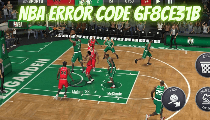 NBA Error Code 6f8ce31b