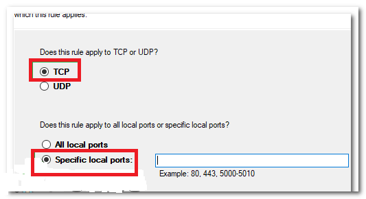 Enter the Port number to fix Vudu Error Code 28