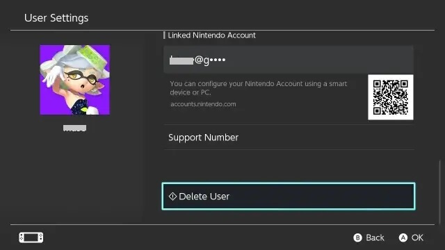 How to Delete the Nintendo Switch User Account (1)