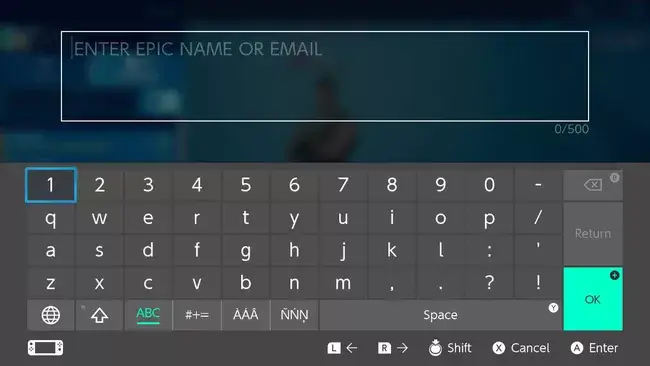 Enter the username of your friend or registered Email address to add them on the Switch