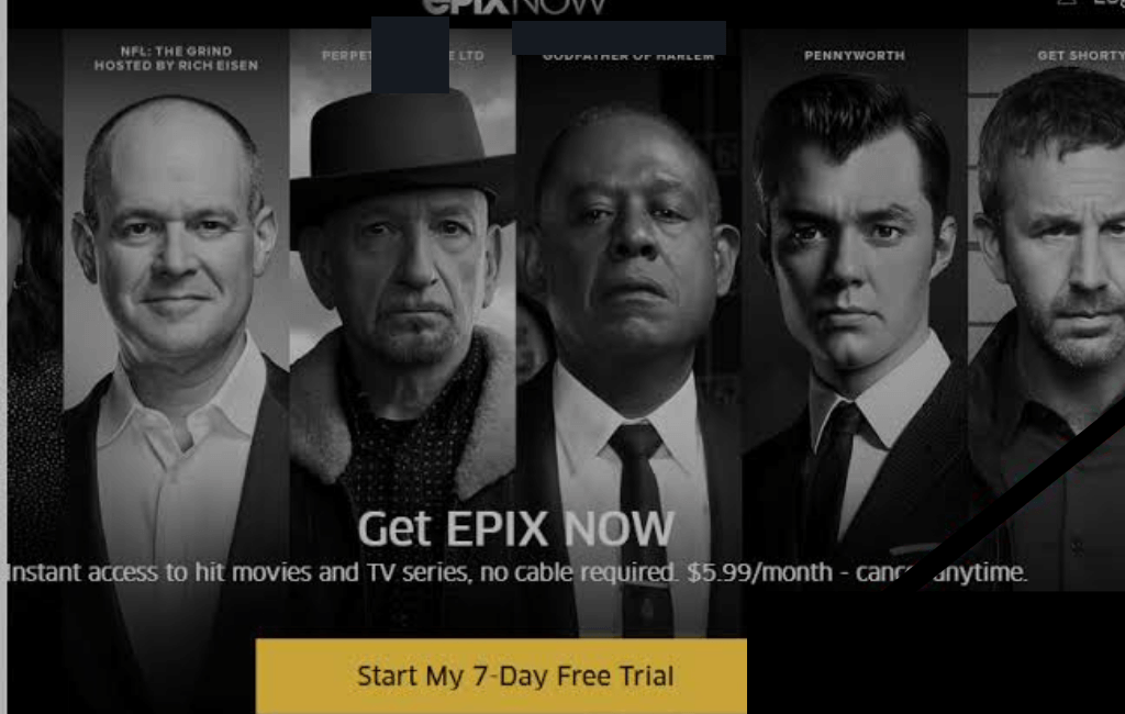 EPIX Free trial