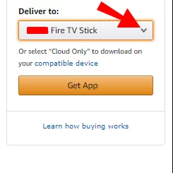 Select your Fire TV Stick 